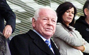 Dave Whelan, owner of Wigan Athletic and forme...