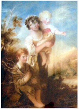 The Wood Gatherers after Gainsborough (1836)