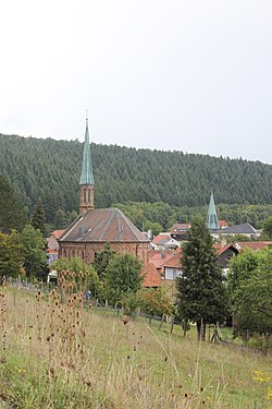 Skyline of Oberwiesen