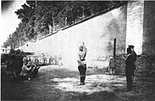 Execution of a Kemalist by the British forces in Izmit (1920) Execution of a Kemalist Turk in Izmit 1920.jpg