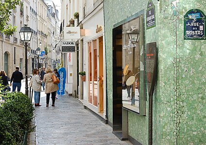 No 19 : panneau Histoire de Paris.