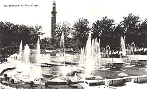 Fontaines de l'exposition internationale.