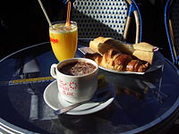 Frühstück in Marseille