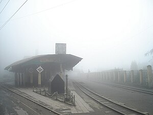 English: ghum railway station