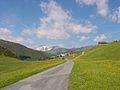 Blick vom Glaspass in Richtung Usser Glas