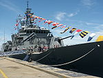 HMAS Warramunga at Garden Island, Western Australia in 2004