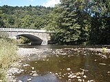 Ourthe en brug Hampteau-Werpin