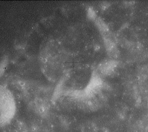 Apollo 15 Aufnahme des Kraters