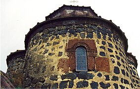 Abside orientale de l'église.