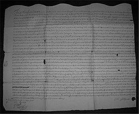 Indenture 1723