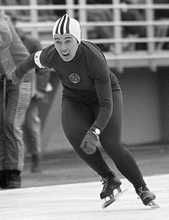 Irina Jegorowa bei den Olympischen Winterspielen 1968