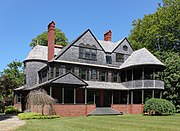 House for Isaac Bell Jr., Newport, Rhode Island, 1881-83.