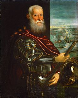Jacopo Tintoretto képe az admirálisról