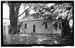 Lane House on State Route 1137 in the town