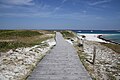 Platelage dans l'île Saint-Nicolas.