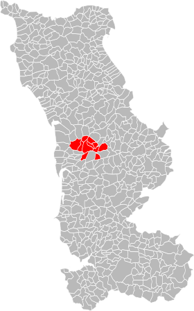 Localisation de Communauté de communes du canton de Saint-Sauveur-Lendelin