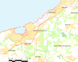 Saint-Jean-de-Luz – Mappa