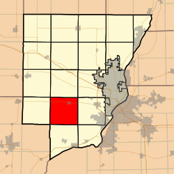 Vị trí trong Quận Peoria, Illinois