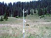 Die Meteorologische Messstation in der Doline Grünloch im September 2011