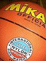 Bola basket buatan Mikasa