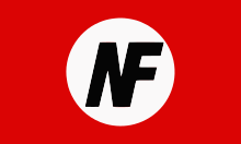 One variant of the National Front flag NF Flag (Red Variant).svg