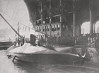 Ponorka Nordenfelt II švédského vynálezce Thorstena Nordenfelta