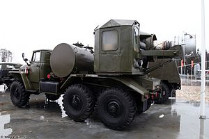 ТМС-65 в парке «Патриот» 6 декабря 2015 года
