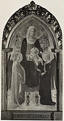 Madonna col Bambino e angeli (Madonna e Menino com Anjos), Rotterdam