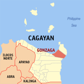 Gonzaga na Cagayan Coordenadas : 18°15'41"N, 121°59'49"E