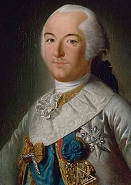 Philippe d'Orléans en grand-maître des Francs-Maçons (vers 1777), Chantilly, musée Condé.