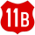 RO Roadsign 11B.svg