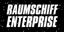 Raumschiff Enterprise schwarz