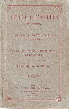 Recueil de Cantiques 1889