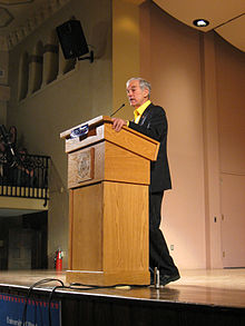 Ron Paul speaks at the University of Pittsburgh, April 3, 2008. Ron Paul at the University of Pittsburgh.jpg