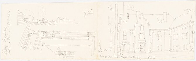 Proposal for the palace court year by Lüdecke Carl Johann Bogislaw (1826–1894)