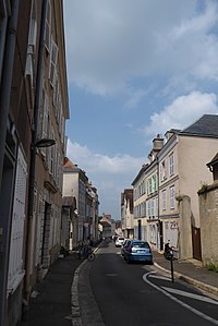 Au départ de la rue Muret.