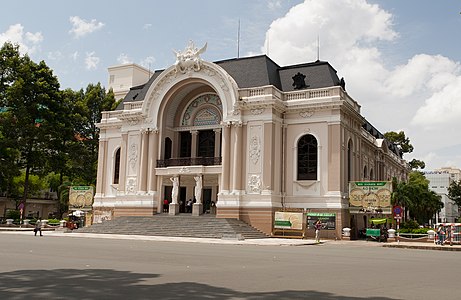 Όπερα της Σαϊγκόν, Βιετνάμ, που χτίστηκε από τους Γάλλους