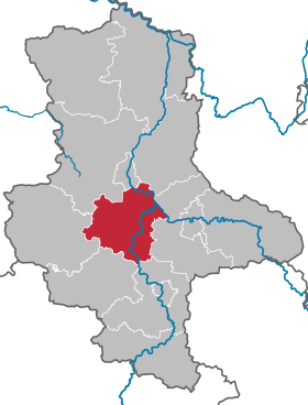 Localisation de Arrondissement du Salzland