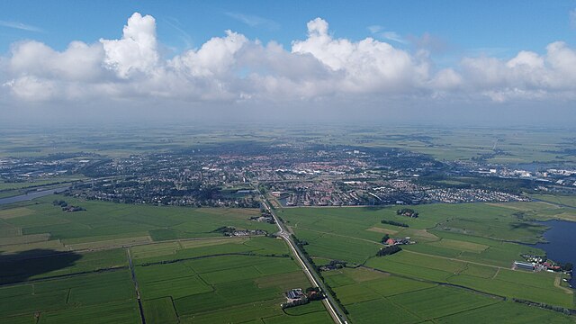 Sneek from the air (2022)