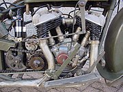 A Sokół 1000 V-twin engine