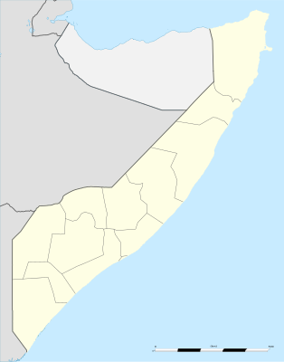 Location map ሶማሊያ