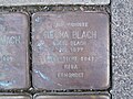 der Stolperstein für Recha Blach