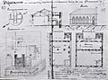 Plan rekonstrukcji synagogi z 1907