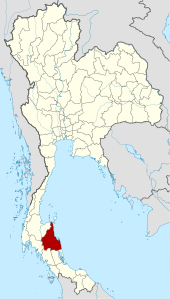 Nakhon Si Thammarat – Localizzazione