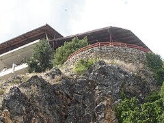 Hotel "Evropa" en Oteševo, ahora abandonado.