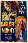 The Mummy 1932 film poster