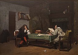 Molière et Corneille par Gérôme.