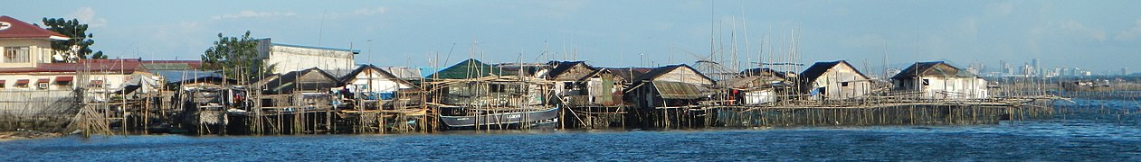 Stilt houses in Cavite City