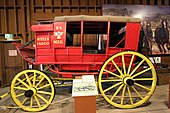Mud wagon -- Wells Fargo U.S. Mail service Wells Fargo (6079160244).jpg