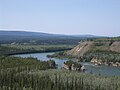 Le fleuve Yukon, dans le territoire du Yukon.